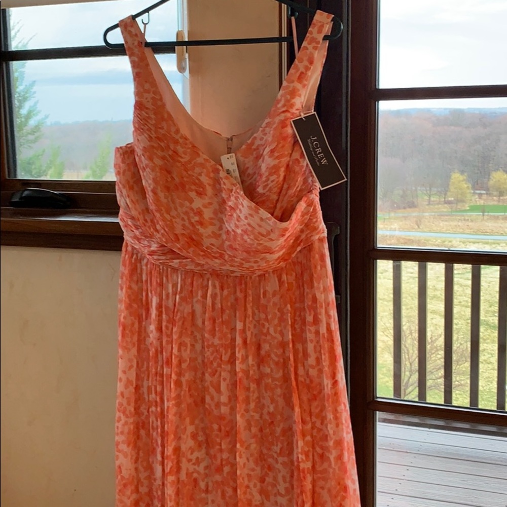 J. crew coral dress